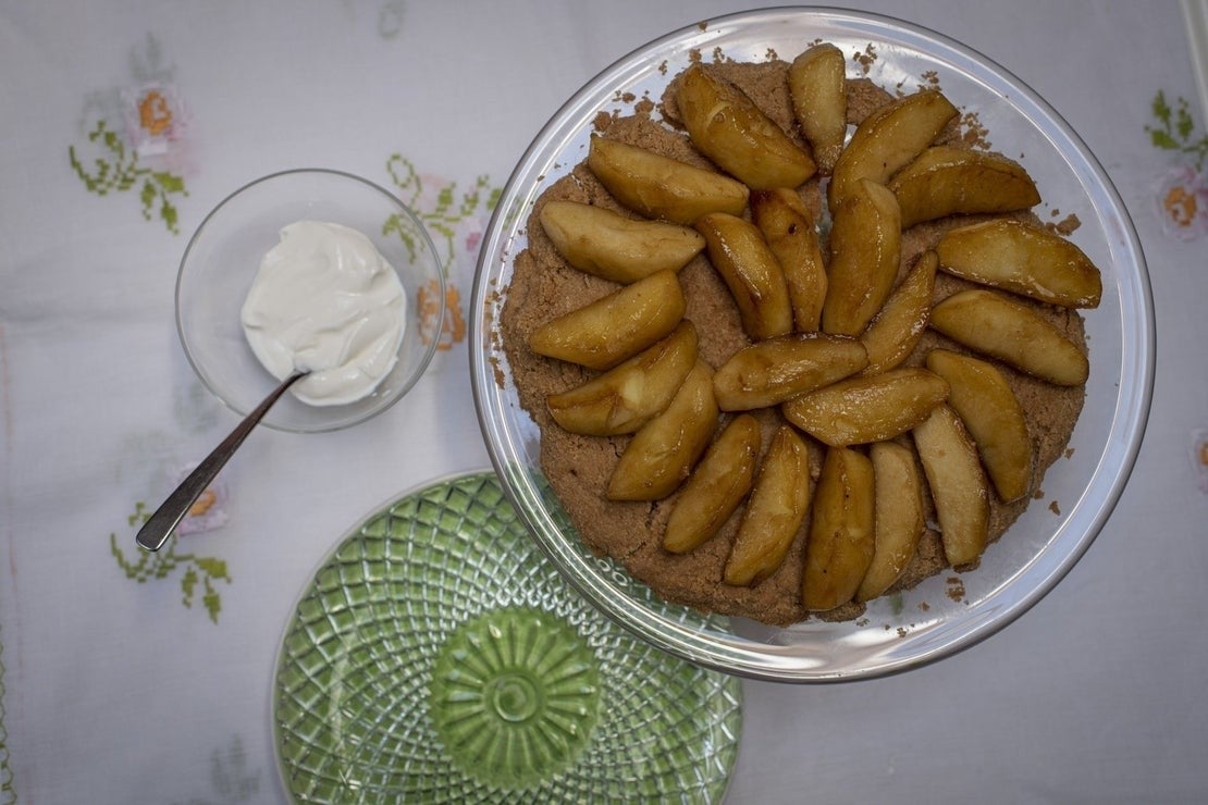 Una Tarta Tatin exprés