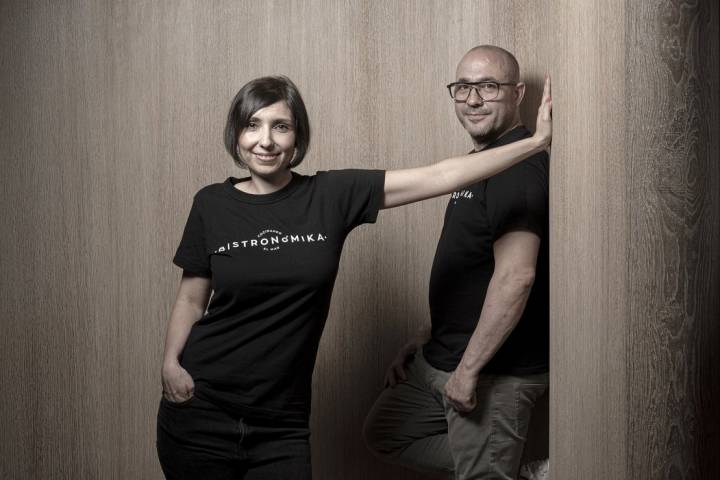 Silvia Manzano y Carlos del Portillo. Foto: 'Bistronómika'.