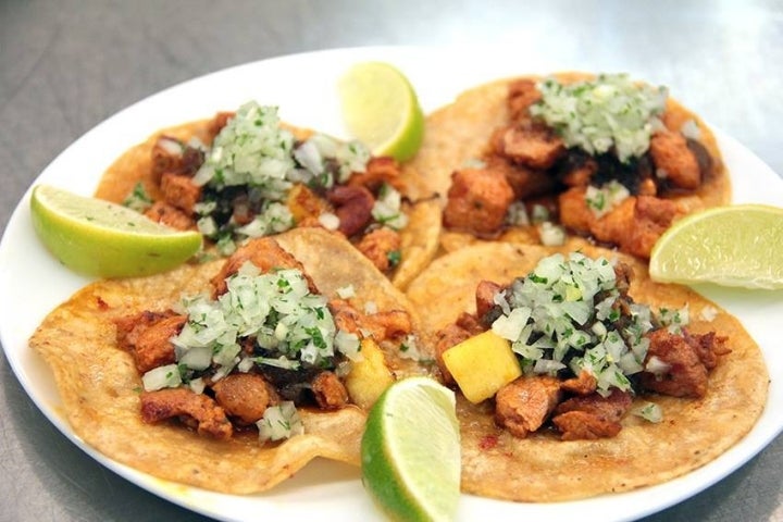 Los tacos al pastor de 'Gatxupa'.