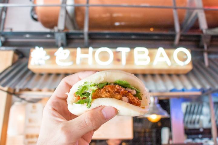 'Hotbao' se inspira en la comida callejera de los mercados de China, Tailandia o Singapur. Foto: 'Hotbao'.