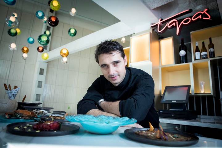 El chef Fran López. Foto: 'Xerta Tapas Bar'.