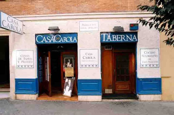 Restaurante Casa Carola, Madrid.