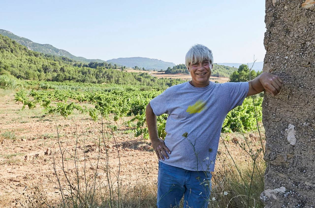 Hay mucho de la personalidad de Joan Ramón Escoda en sus viñedos.