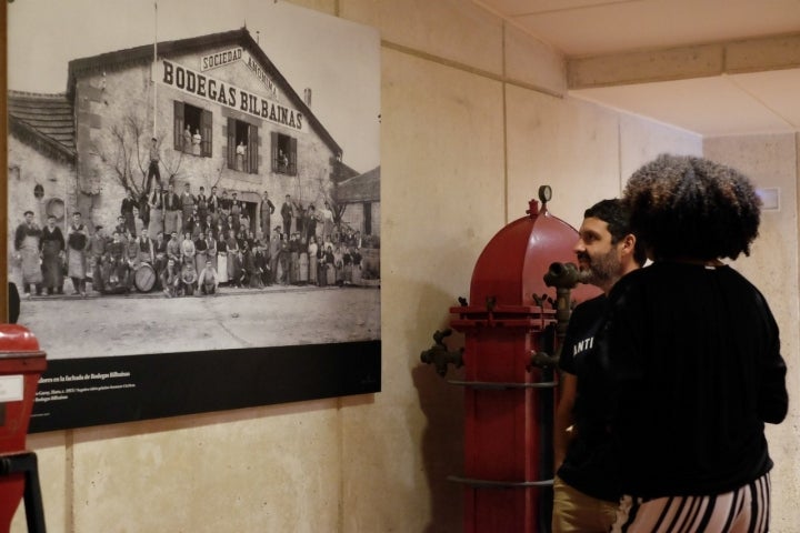 Bodegas centenarias de Haro: Bodegas Bilbaínas (foto de fundadores)