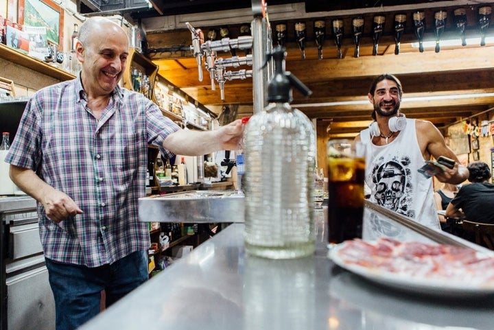 La bodega 'd'en Rafel', en Barcelona.