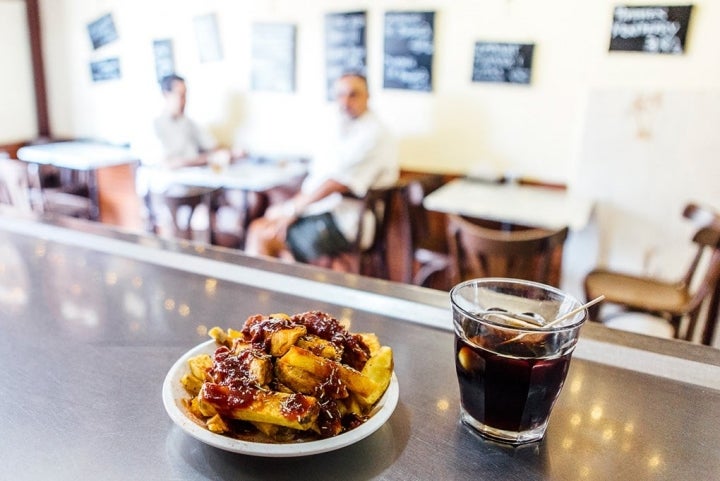 'Bodega Montferry', en Barcelona.