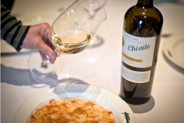 Chivite 125, probablemente el mejor chardonnay de España.