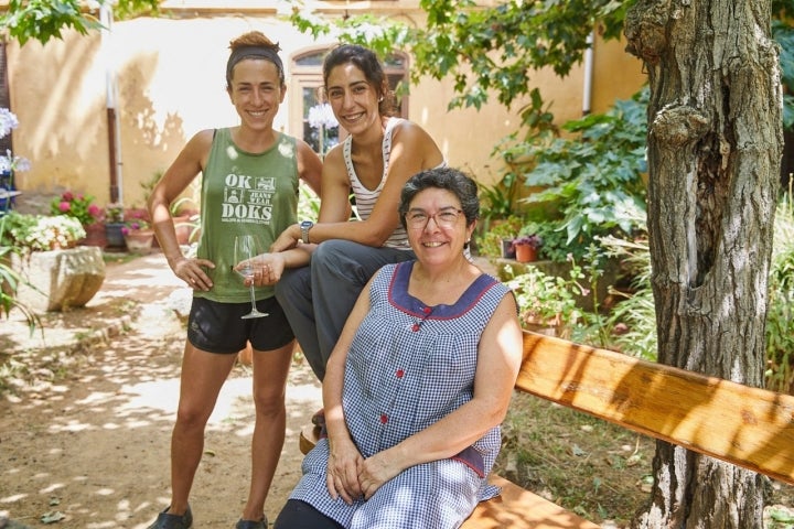 Bodega 'Mas Molla': familia Molla (Núria, Montse y María)