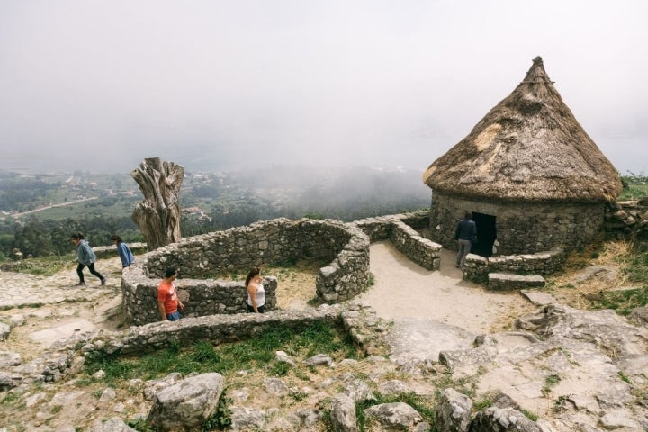 El monte de Santa Trega (A Guarda).