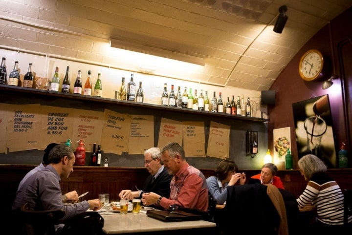 'Bar del Plá', un templo de buenos someliers.