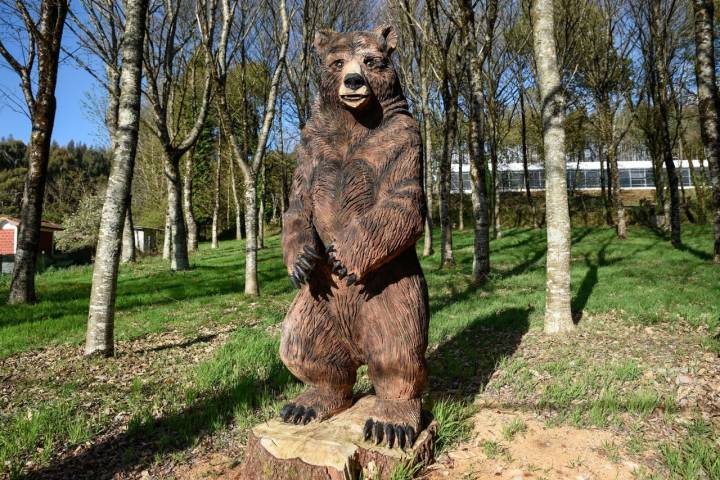 Escultura oso
