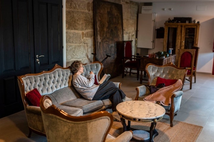 Espacios comunes casa rural Gandalera