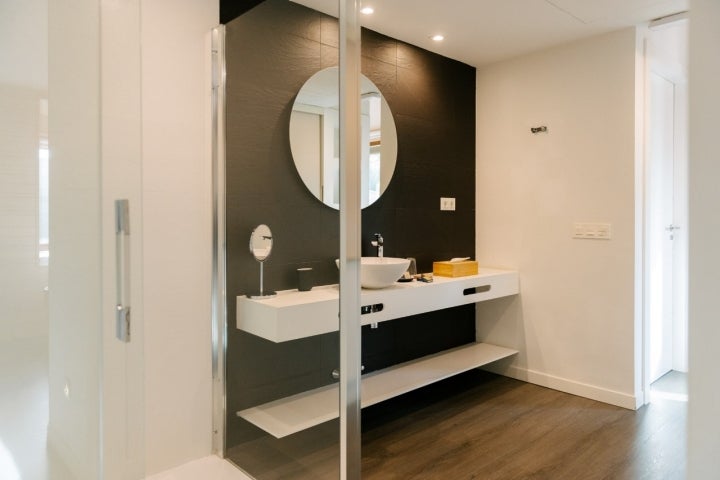 Detalle de uno de los baños.