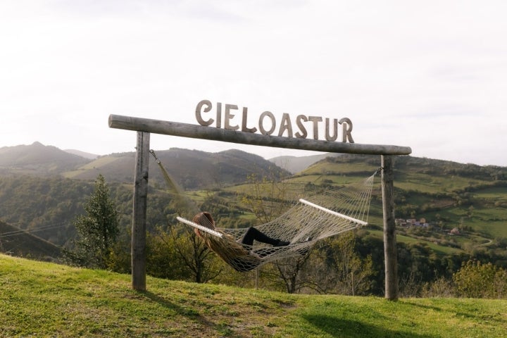 ¿Una siesta en plena montaña?