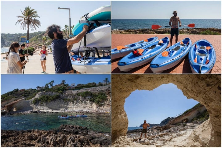 kayak cala blanca