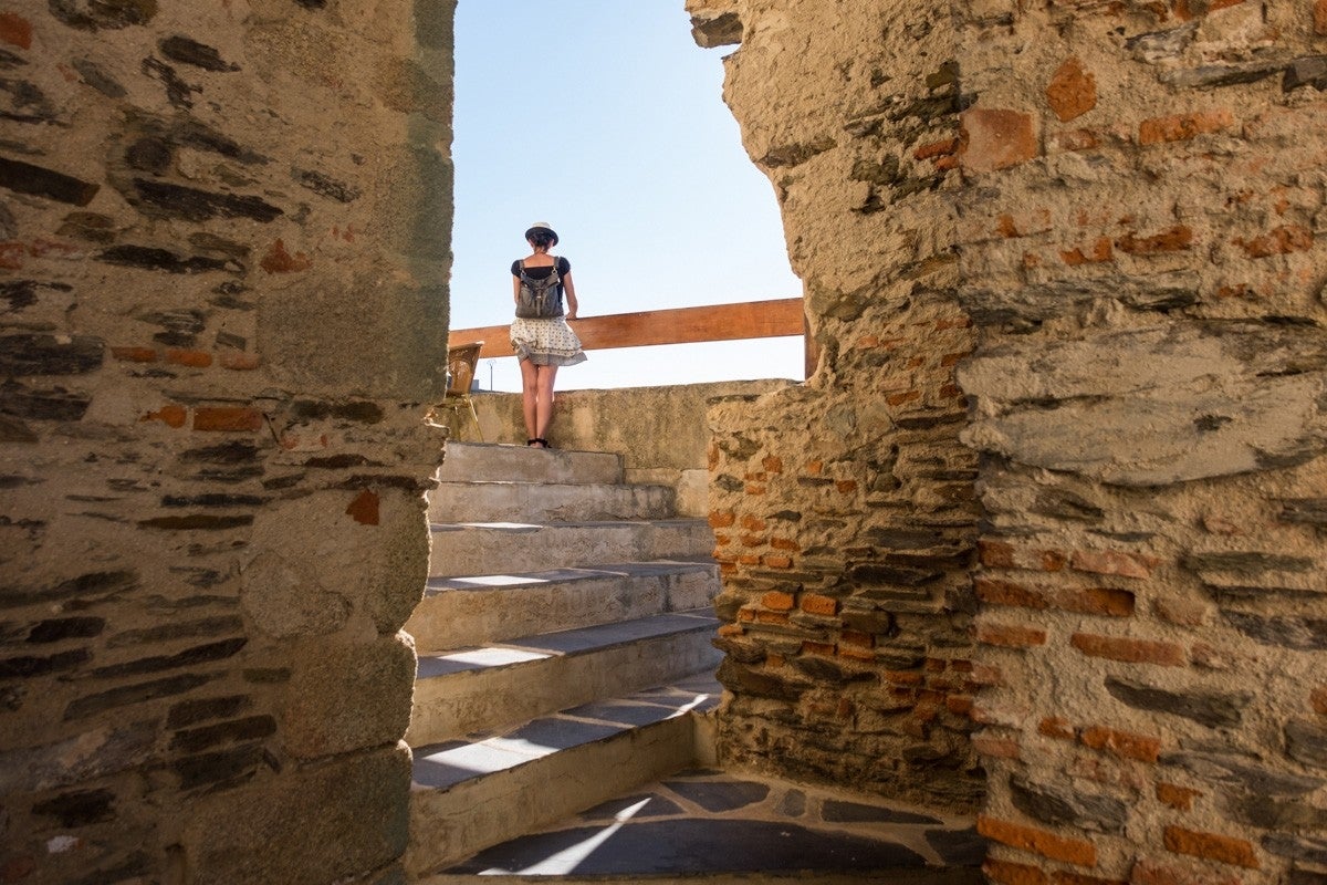 Hospedería Conventual de Alcántara: Zona de la terraza.