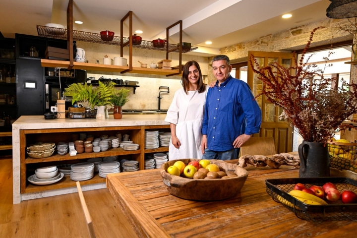 Silvia Facal y Rafael Varela, propietarios del hotel.