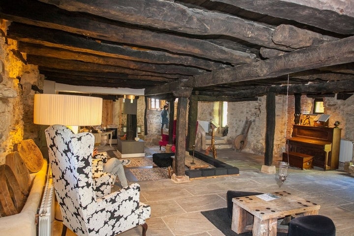 Interior del Hotel Posada Priorato de Val, Villacibio