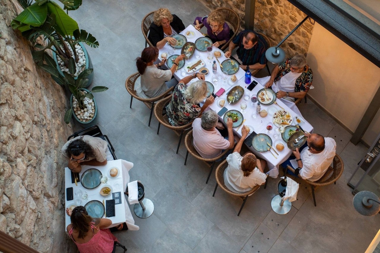 Terraza restaurante D-Roca