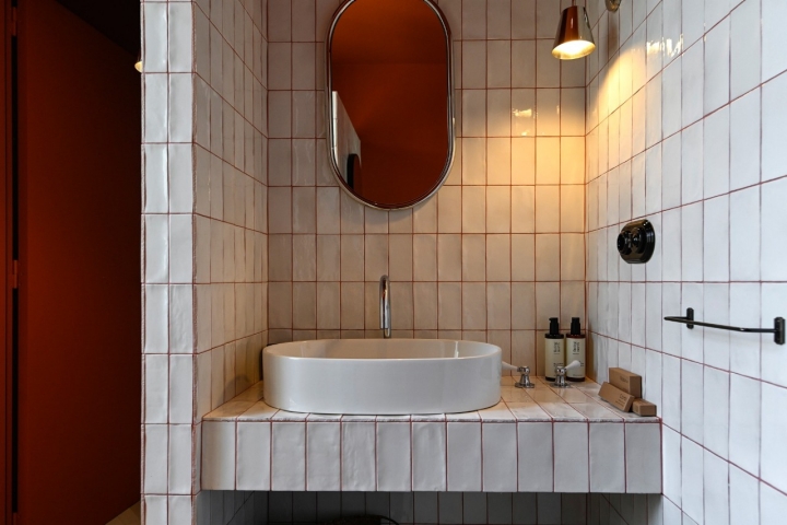 Baño de una de las habitaciones.