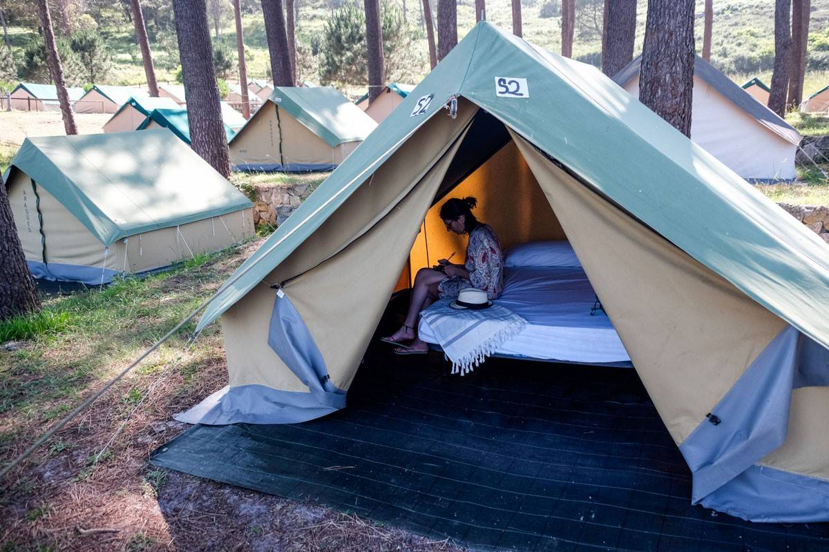 La acampada crea adicción