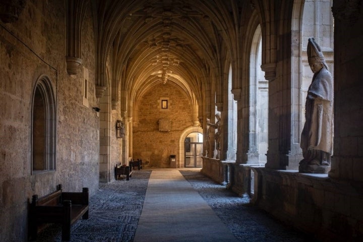 De planta cuadrada, el Claustro es uno de los espacios más representativos del Parador. Foto: Sofía Moro