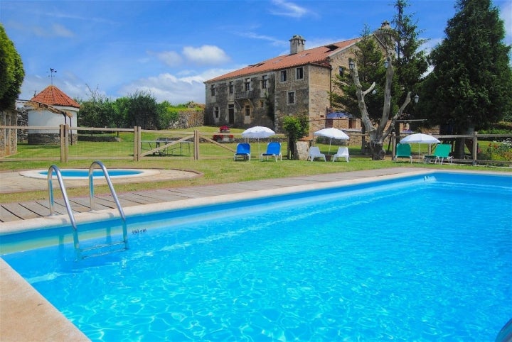 Y para el verano, ¡piscina! / Foto: Pazo de Souto