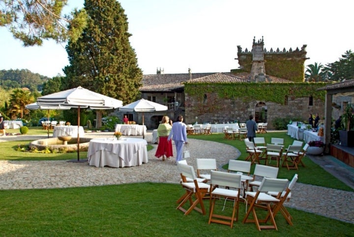 Preparativo de una boda en Pazo da Touza. Foto: Pazo da Touza.