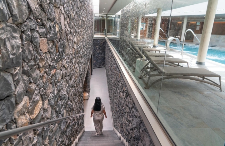 Éste es el único hotel de la isla con un circuito completo de spa.