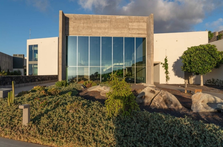Bancal Hotel&Spa Gomera está formado por varios edificios y éste es el principal.