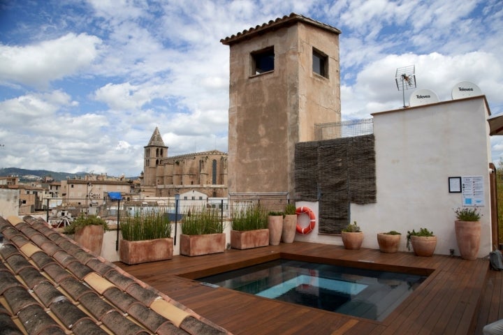 El 'Can Bordoy', paz en Palma de Mallorca.