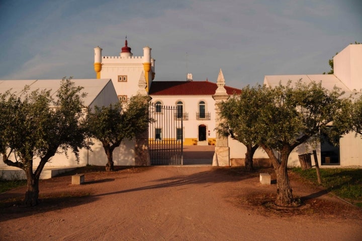 Entrada del Torre de Palma Wine Hotel. Foto: David Pires