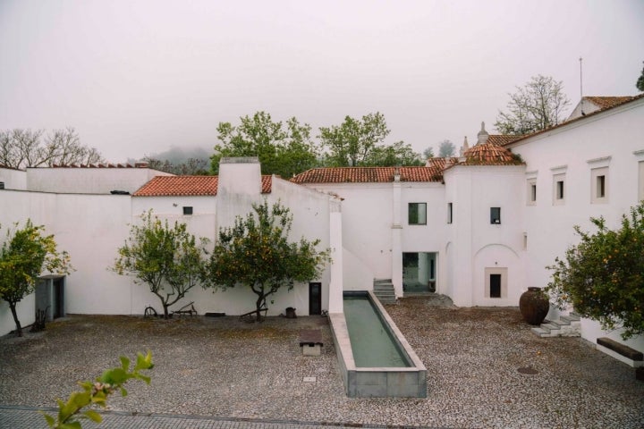 Patio de la Pousada Convento Arraiolos. Foto: David Pires