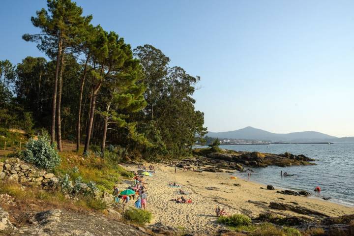 Playa de Punta Batuda en Porto do Son