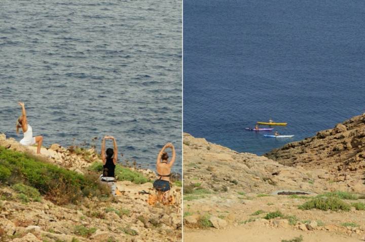 Hostal La Torre (Ibiza): yoga y kayak