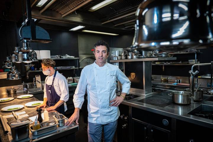 Giovanni Esteve lleva 8 años comandando la cocina del restaurante.