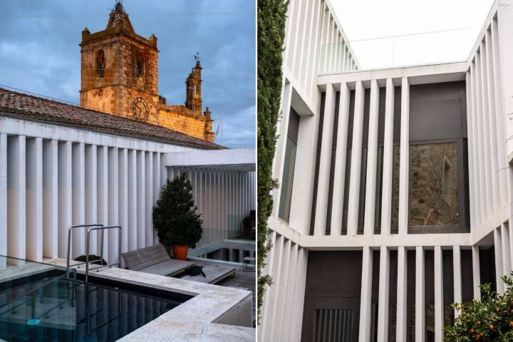 Hotel-restaurante 'Atrio' (Cáceres): detalles de la arquitectura