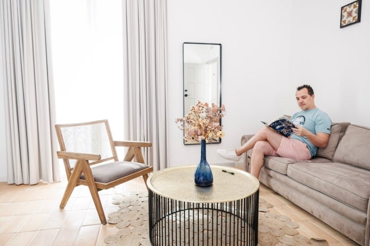 Habitación del hotel Albariza (Sanlúcar de Barrameda)
