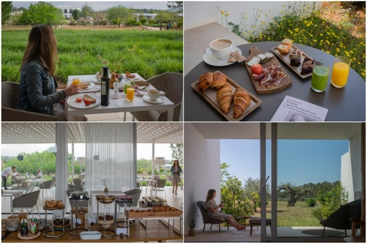 El desayuno del hotel puede tomarse en el restaurante o en la propia habitación.