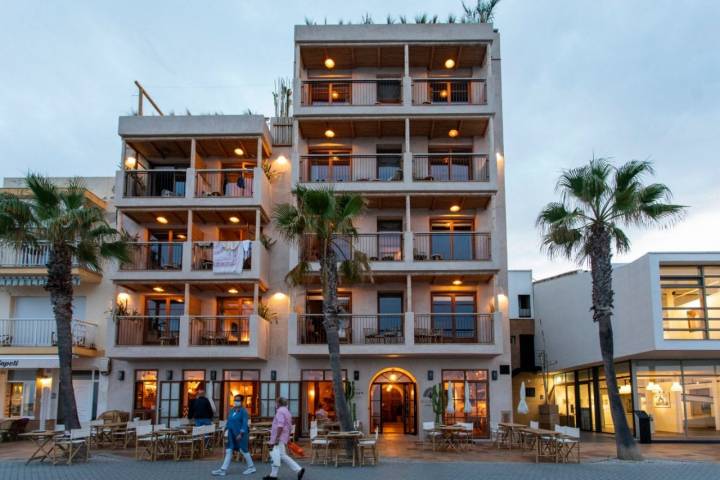 Hotel 'Nomad' (Xàbia): fachada