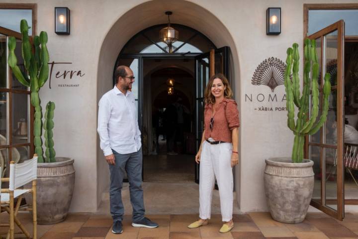 Hotel 'Nomad' (Xàbia): Dieter Roelen y Mónica Mascarós