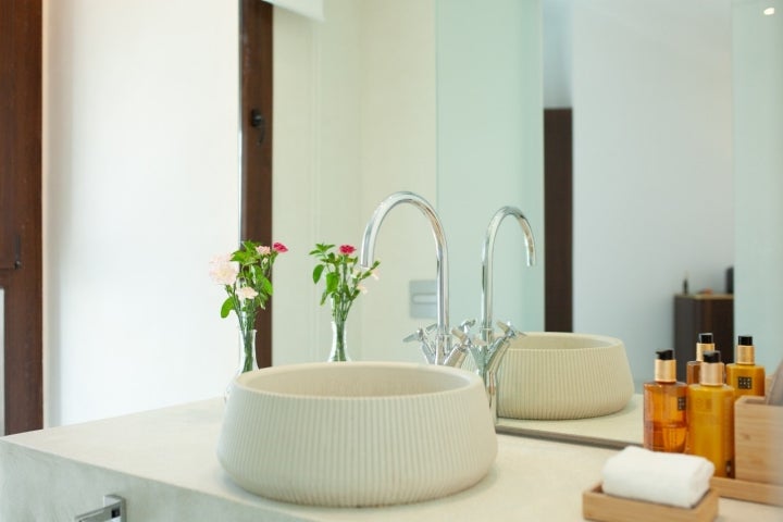 Hotel Portería Santa Clara baño