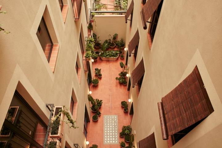 El patio interior. Foto: Casa Bonay. Nacho Alegre.