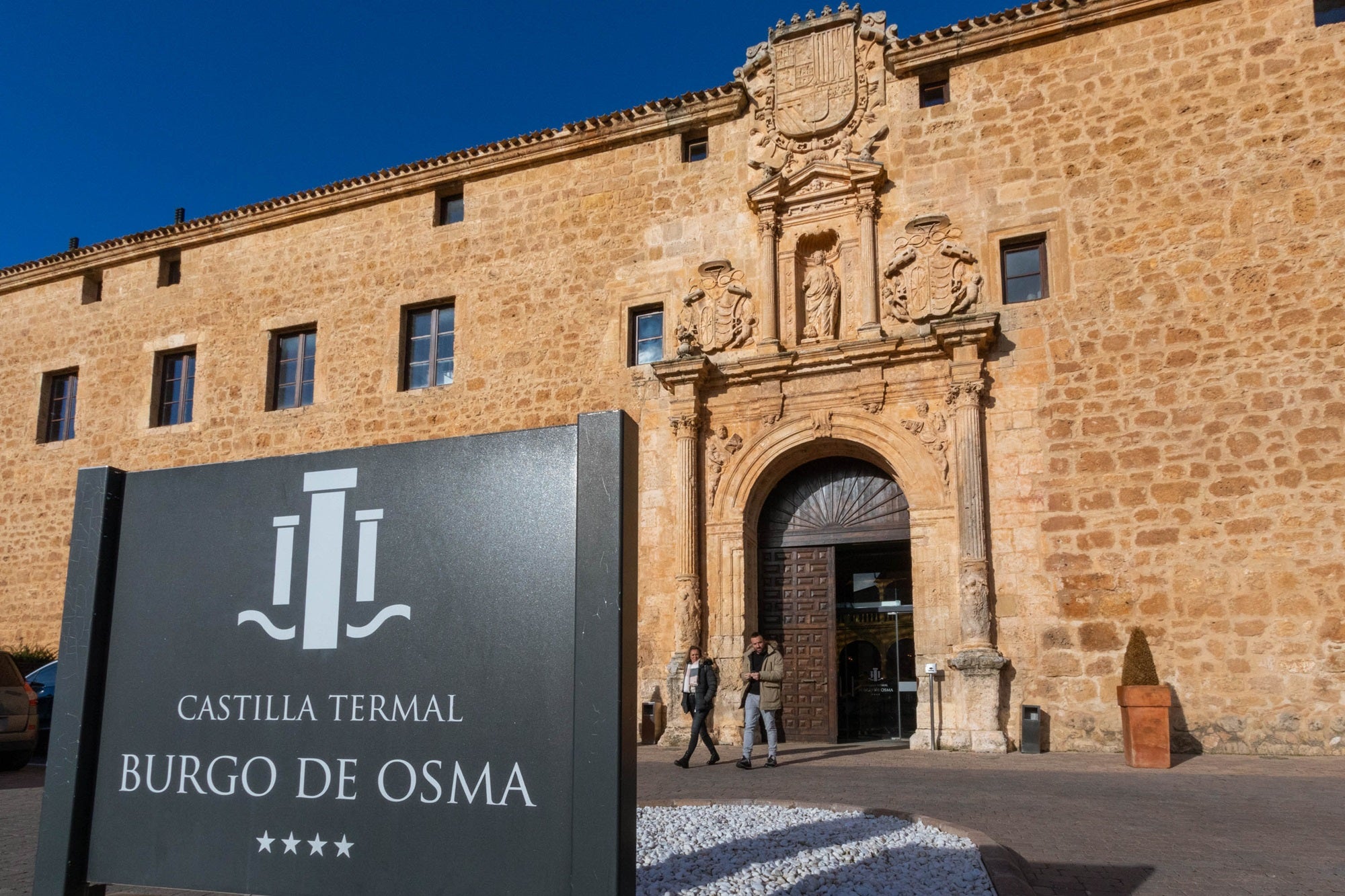 Castilla Termal entrada hotel