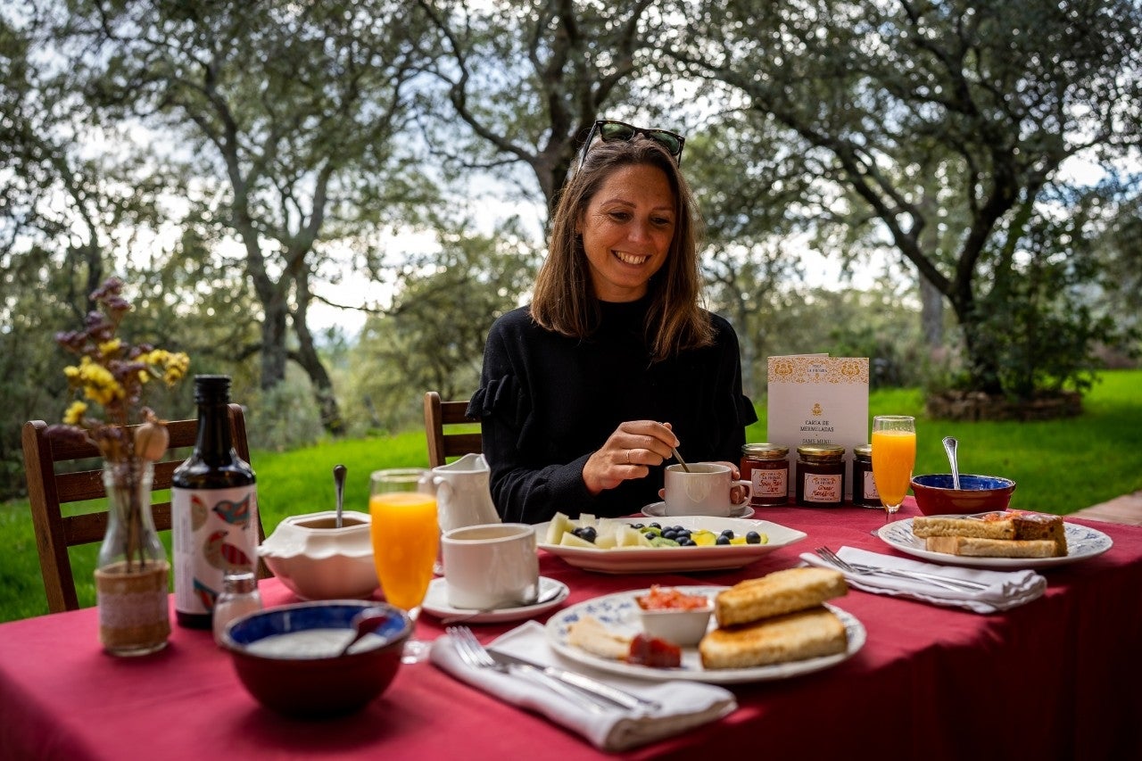 Finca La Fronda desayuno