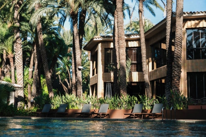 La piscina está abierta todo el año.