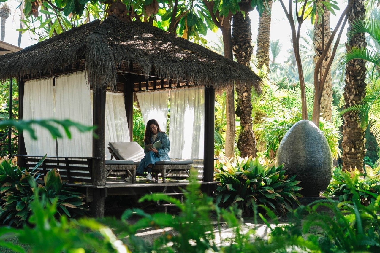 Un oasis de calma en pleno Palmeral de Elche