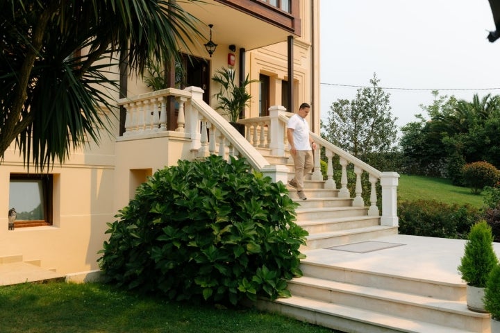 Indiana Hotel escaleras