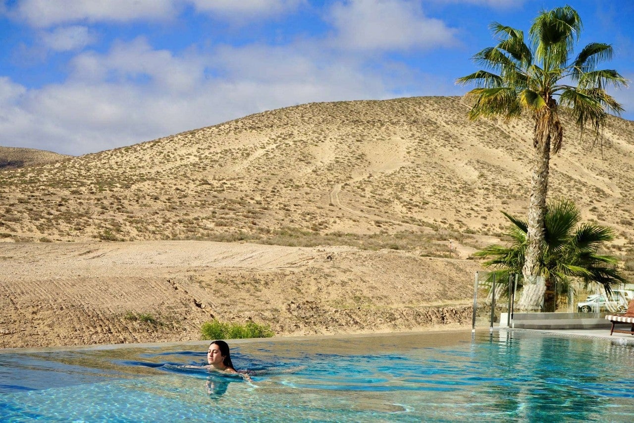 'Infinity pool' y las dunas de jable.