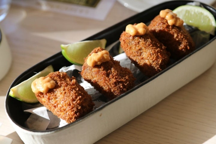 Croquetas ropa vieja cubana